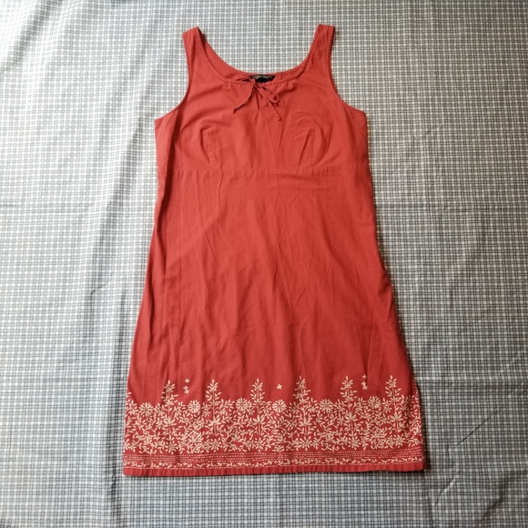 American Eagle Outfitters Dresses & Skirts - American Eagle dark coral empire waist dress sz 14